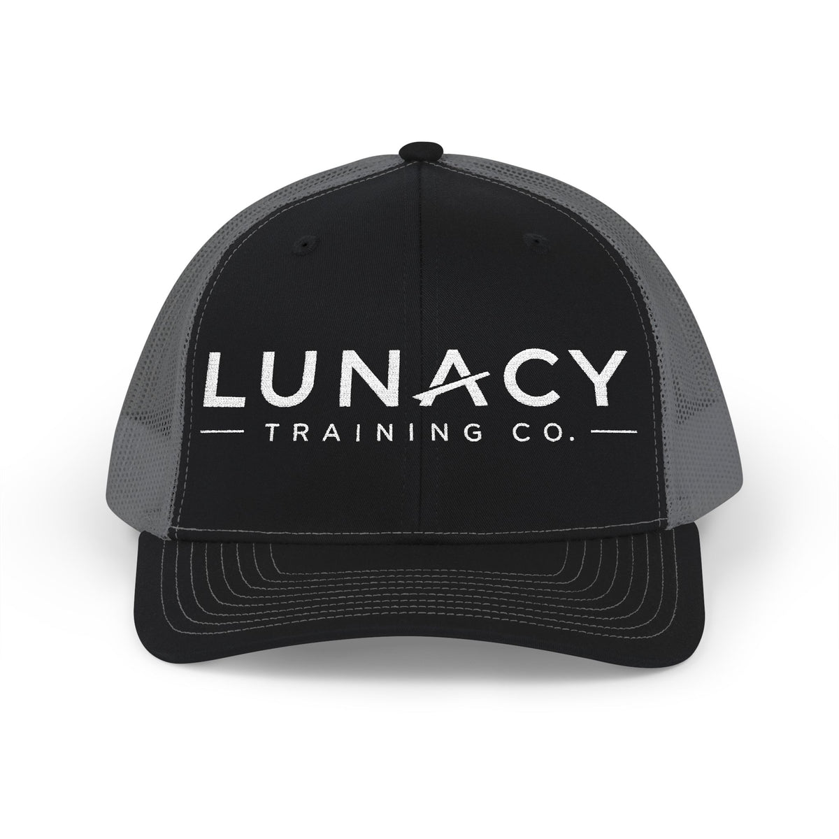 Embroidered Mesh Snapback Hat