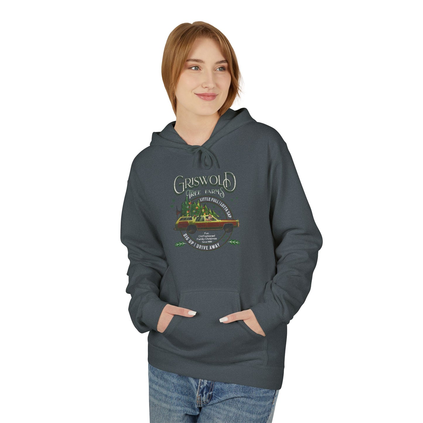 Christmas Tree Farm Hoodie, National Lampoon Griswold Theme, Holiday Sweatshirt, Family Xmas