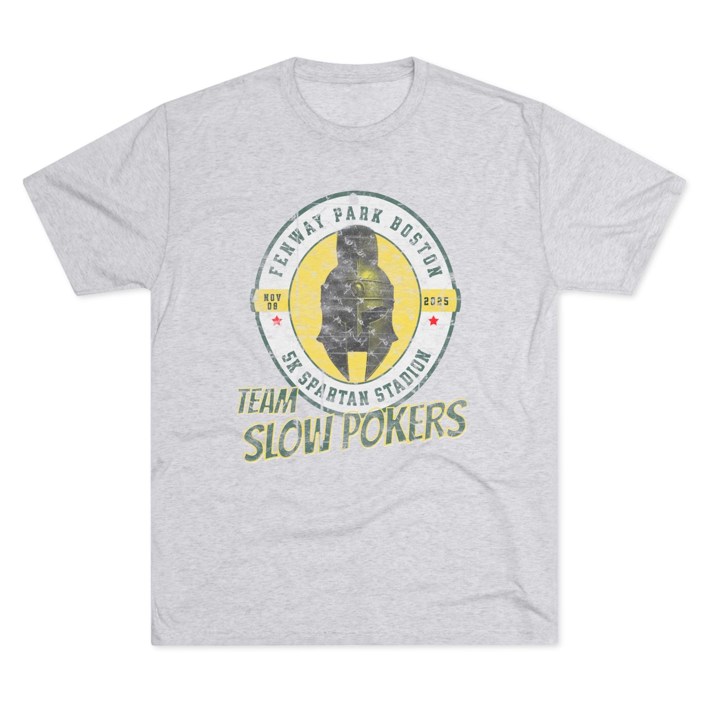Spartan Slow Pokers Race Tee | Front Only Print