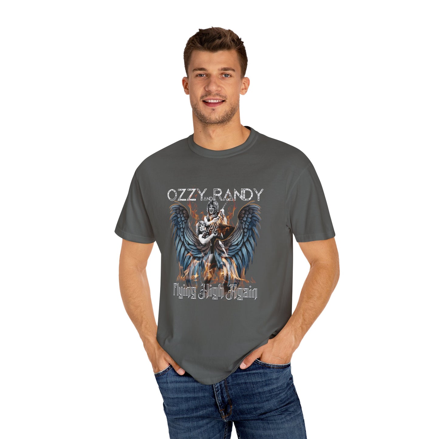 Flying High Again Garment Dyed Tee