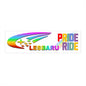 Lesbaru Pride Ride Bumper Sticker