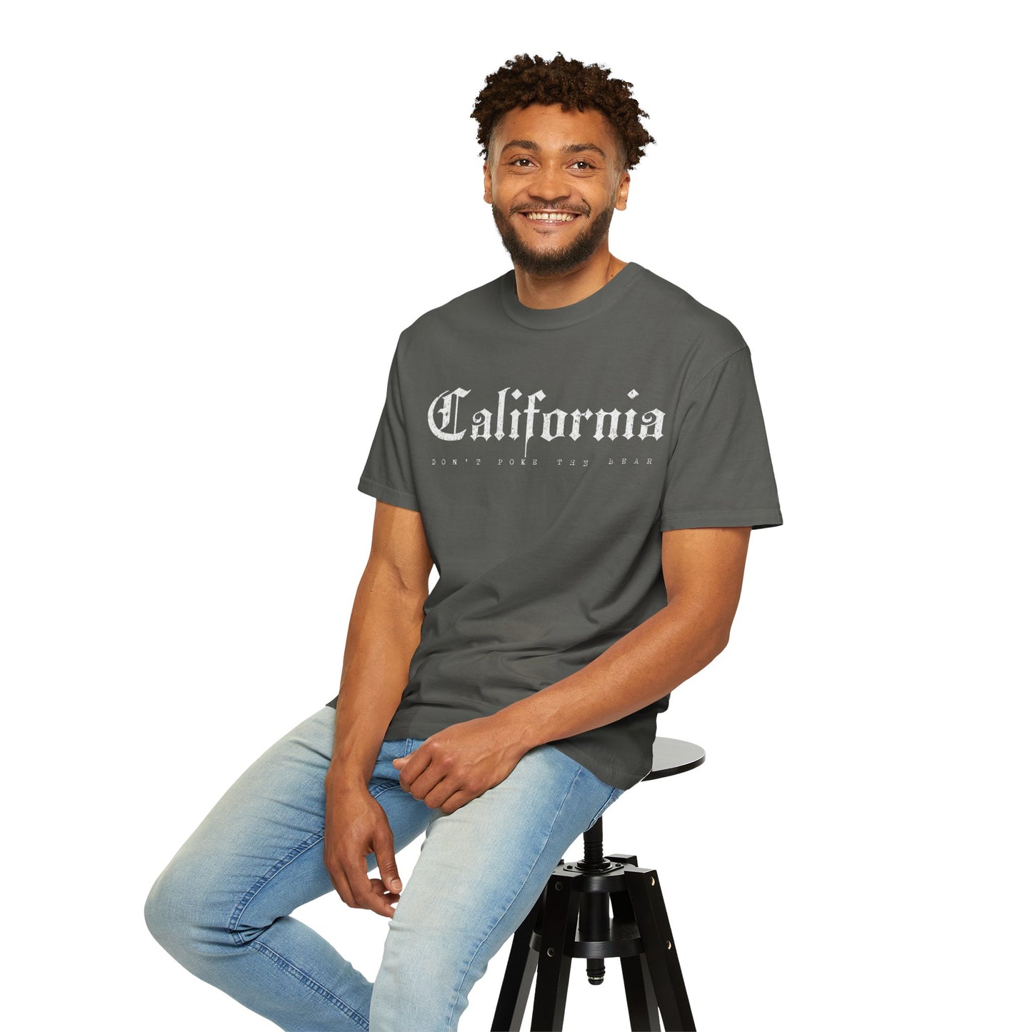 California Don't Poke the Bear Garment Dyed Tee