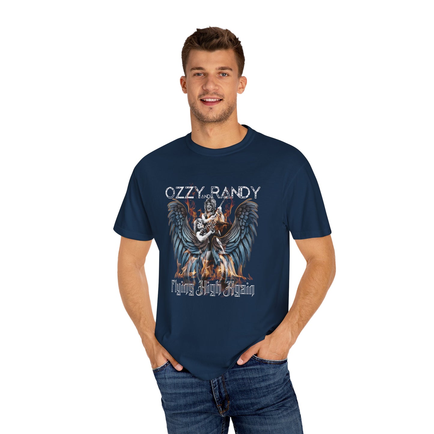Flying High Again Garment Dyed Tee