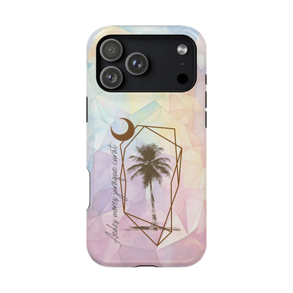 Geometric Palm phone case | Magnetic Impact-Resistant Case
