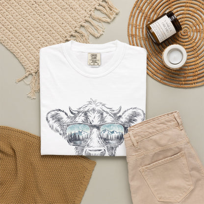 Shaded Cow Graphic Tee