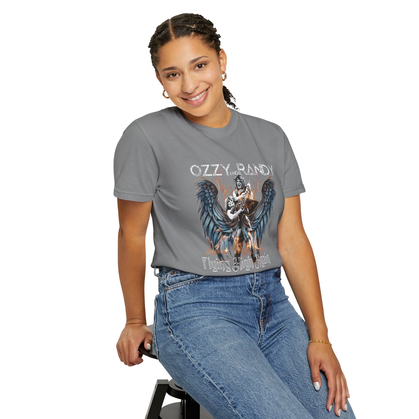 Flying High Again Garment Dyed Tee