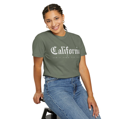California Don't Poke the Bear Garment Dyed Tee