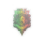 Mind by Marley Vinyl Sticker,  Reggae Decal, Jamaican Flag Rasta Sticker, Island Vibes Waterproof Vinyl Decal