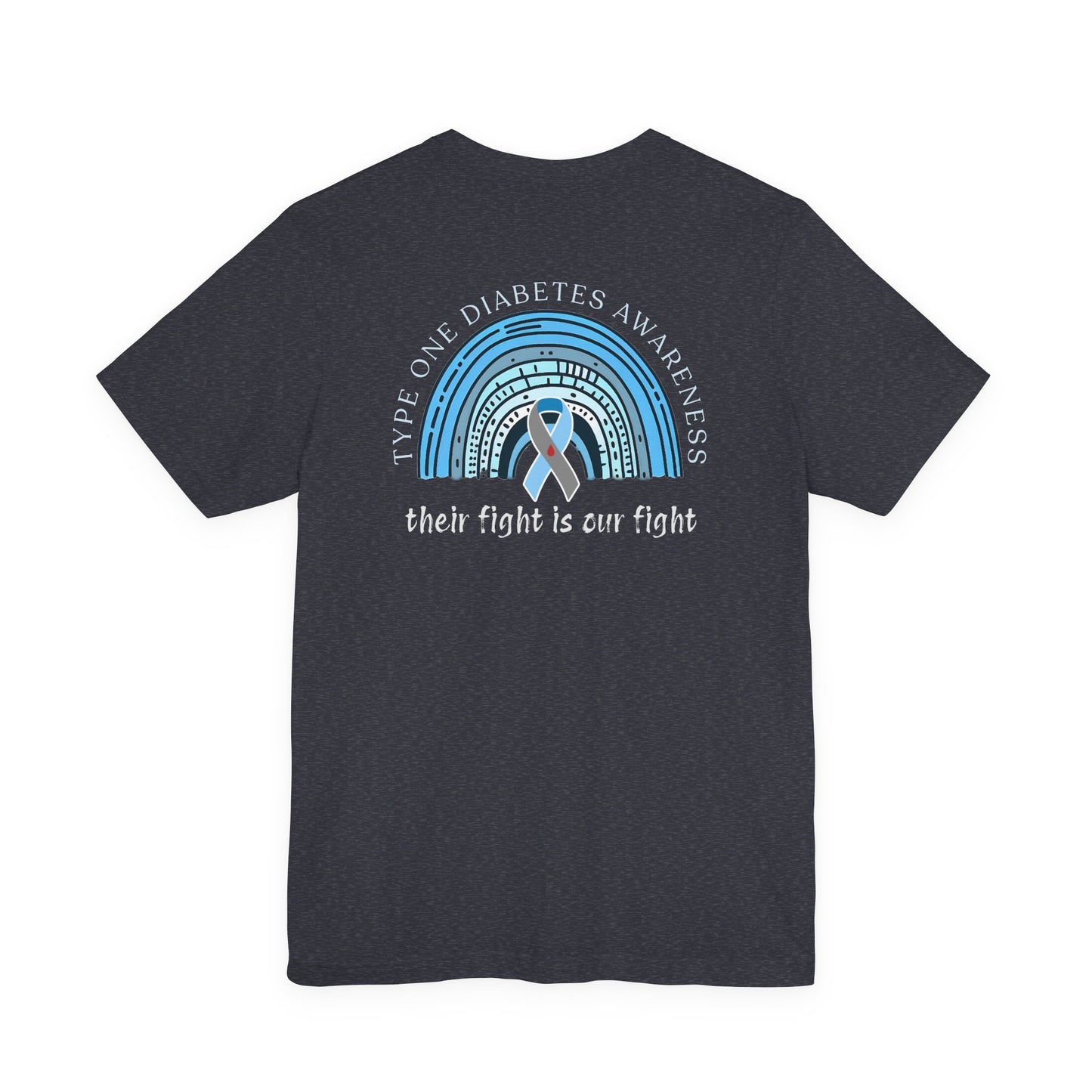 T1D Awareness Front & Back Design Tee