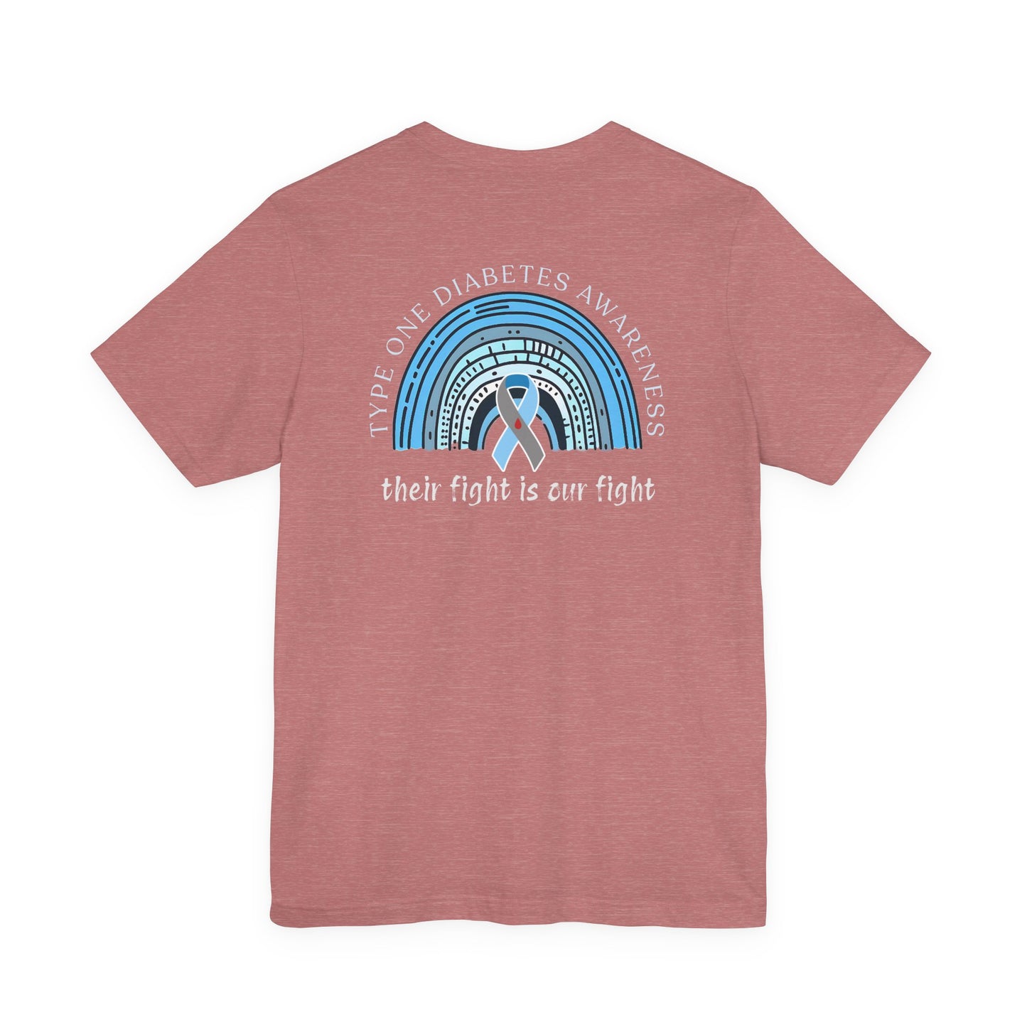 T1D Awareness Front & Back Design Tee