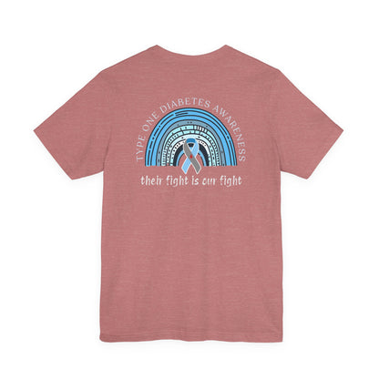T1D Awareness Front & Back Design Tee