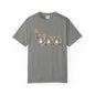 Rustic Unisex Garment-Dyed Boo T-Shirt for Fall