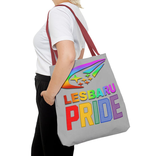 Lesbaru Pride Tote Bag, Subaru Lover, Lesbian, Reusable Bag, LGBT Rainbow Flag, LGBTQ Pride, Grocery Bag, Market Tote, Eco-Friendly