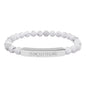 Engraved Natural Stone Bar Bracelet – Perception