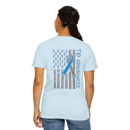 Personalized  — TID Awareness Wear Blue Tee
