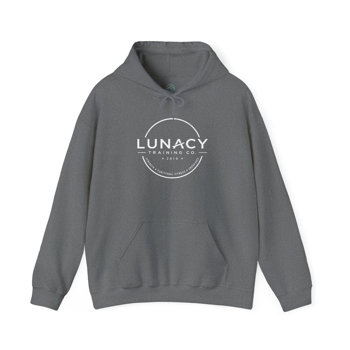 Gildan Hoodie Distressed Circle Logo