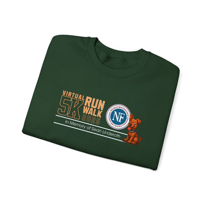 NF Virtual 5K Run/Walk Crewneck Sweatshirt — In Memory of Sean