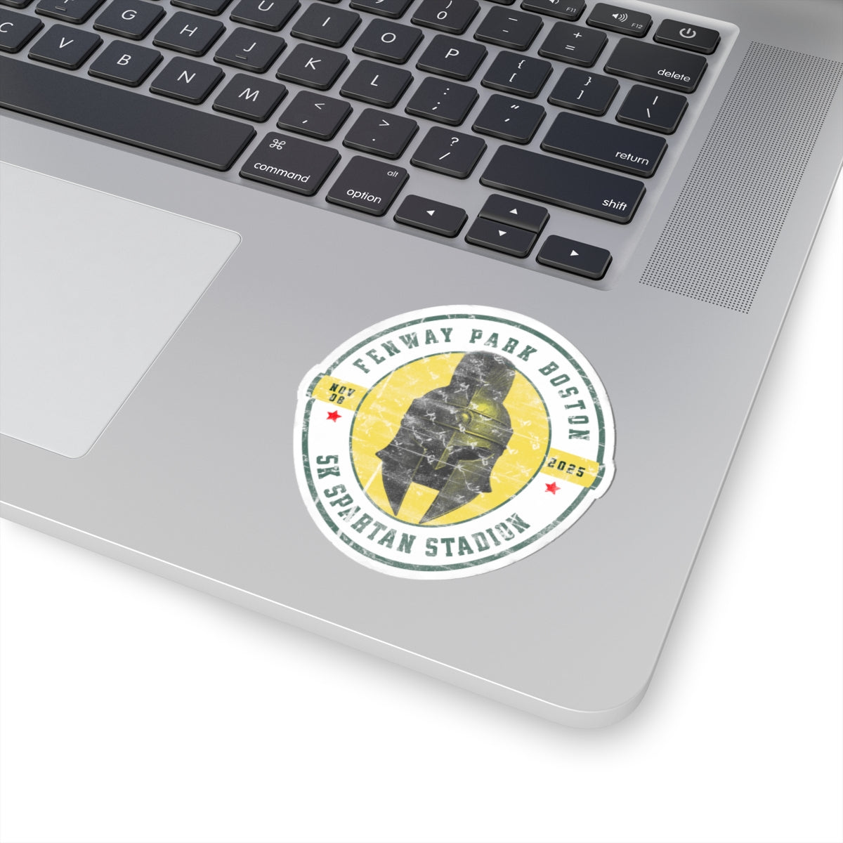 Boston Spartan Fenway Park Kiss-Cut Stickers