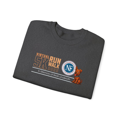 NF Virtual 5K Run/Walk Crewneck Sweatshirt — In Memory of Sean