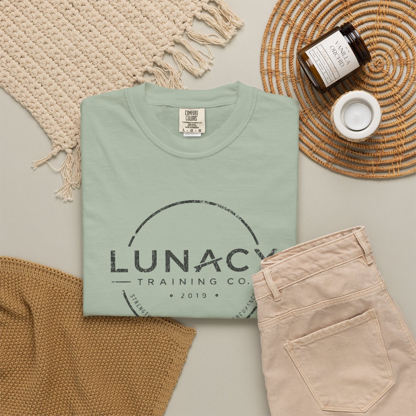 Comfort Colors Circle Logo Tee