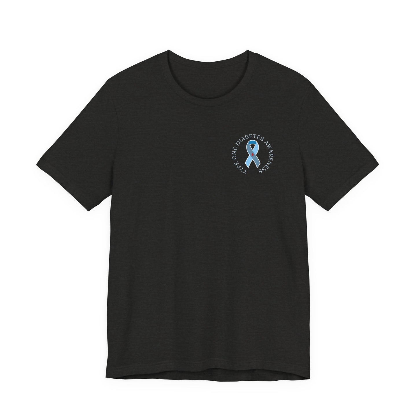 T1D Awareness Front & Back Design Tee