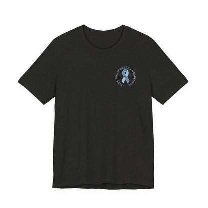 T1D Awareness Front & Back Design Tee