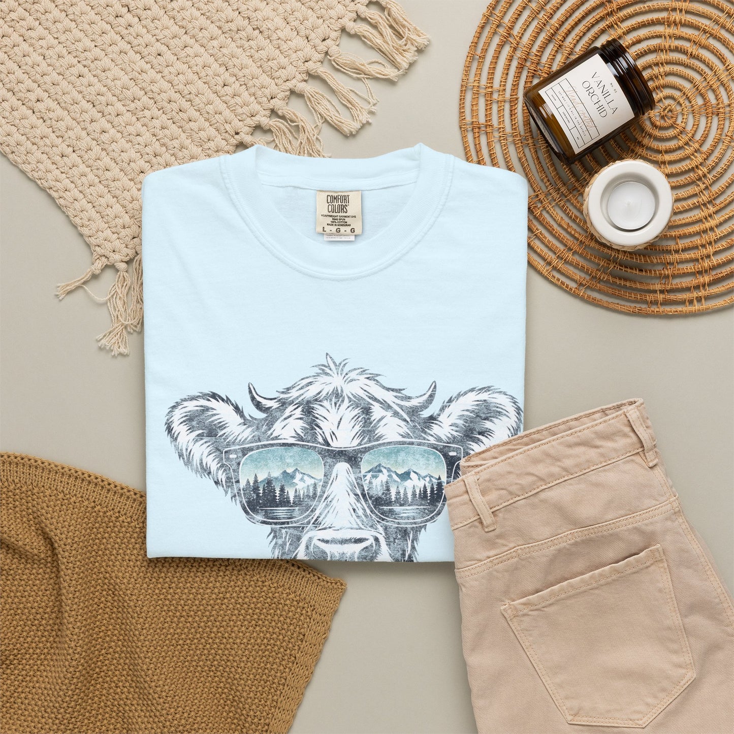Shaded Cow Graphic Tee