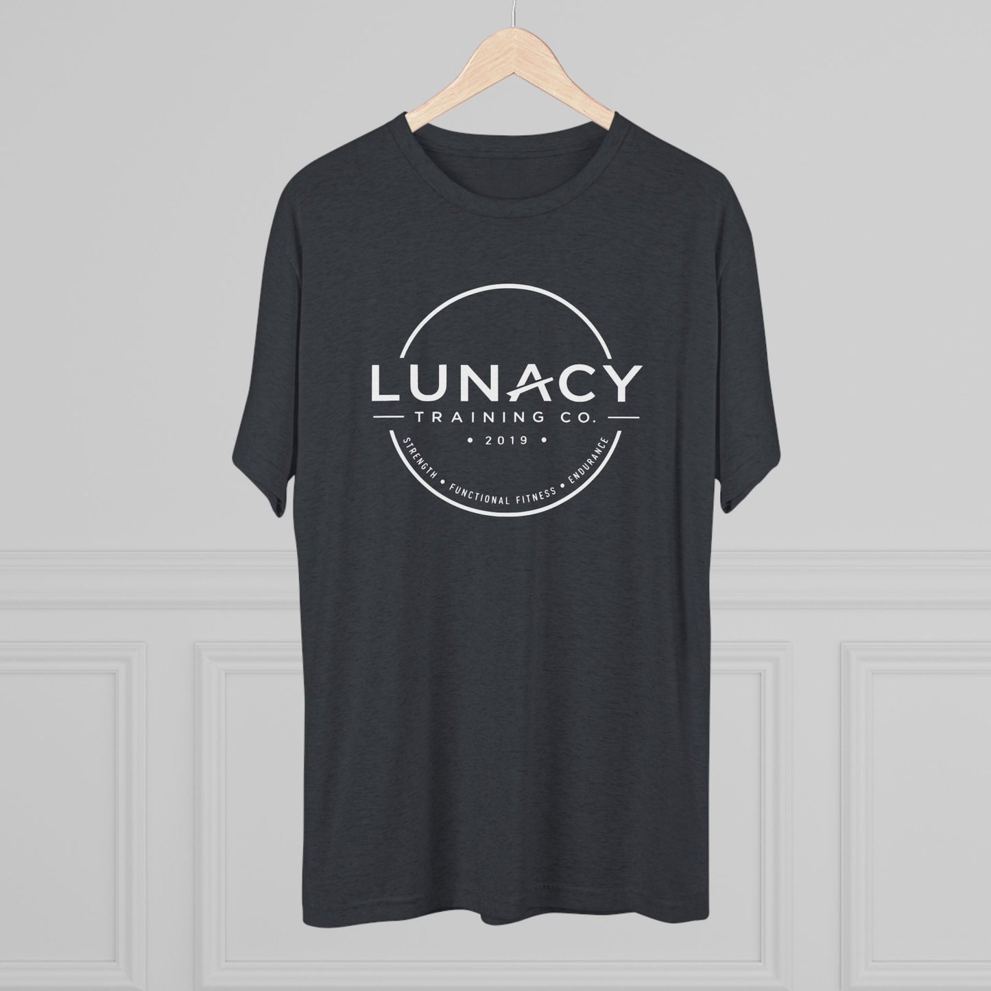 Lunacy Training Co. Circle Logo Next Level Tee