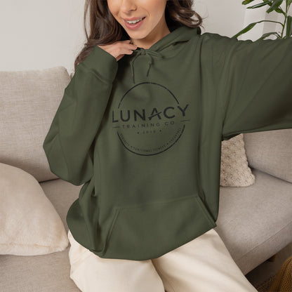 Gildan Hoodie Distressed Circle Logo