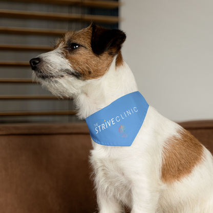 Blue Pet Bandana Collar - Strive Clinic