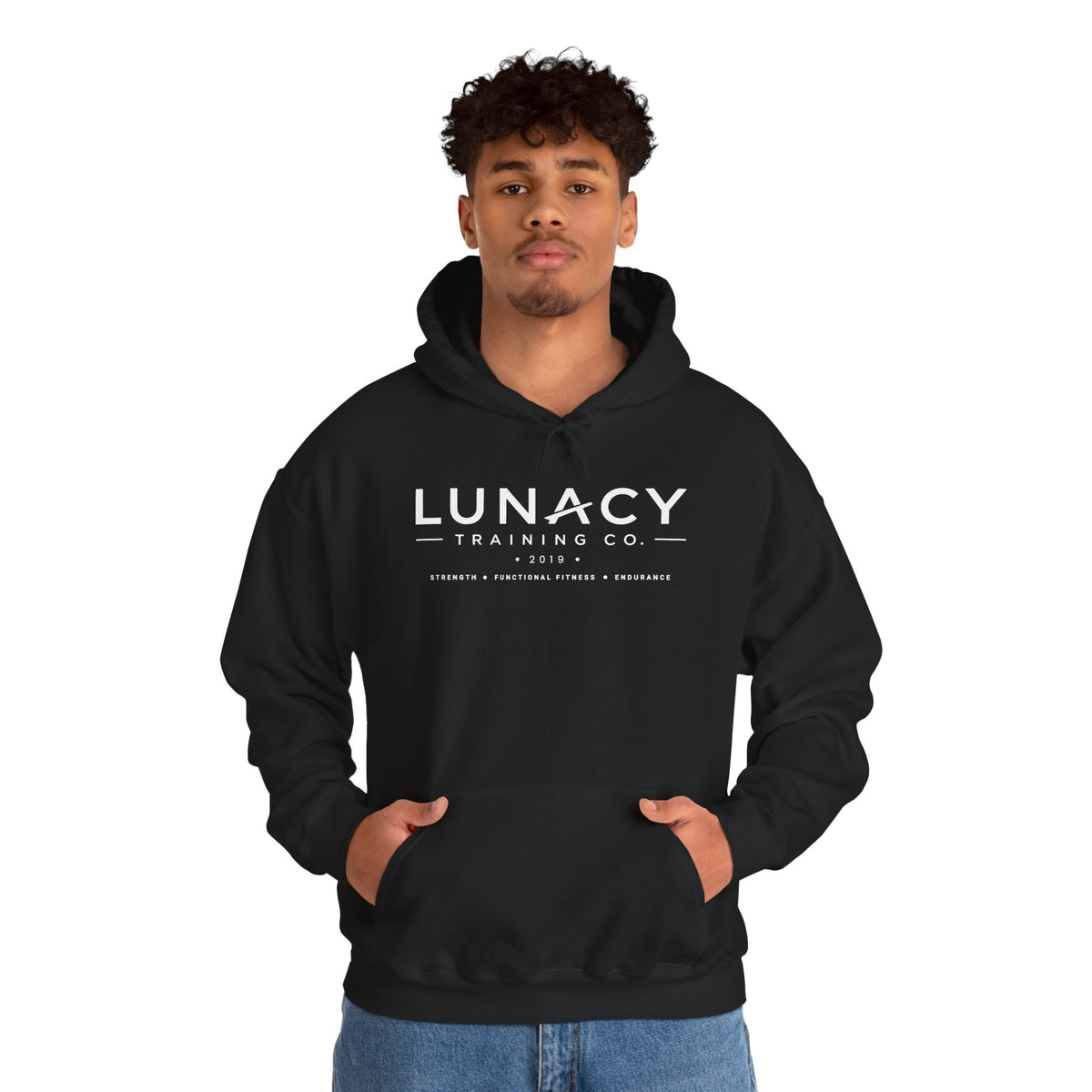 Gildan Hoodie Distressed Logo