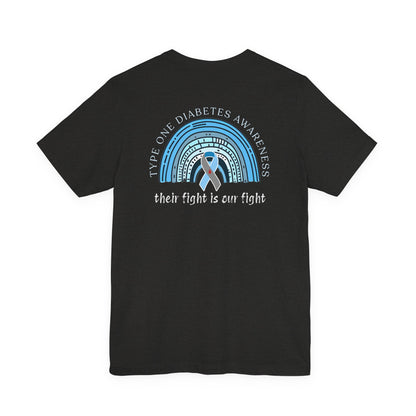 T1D Awareness Front & Back Design Tee