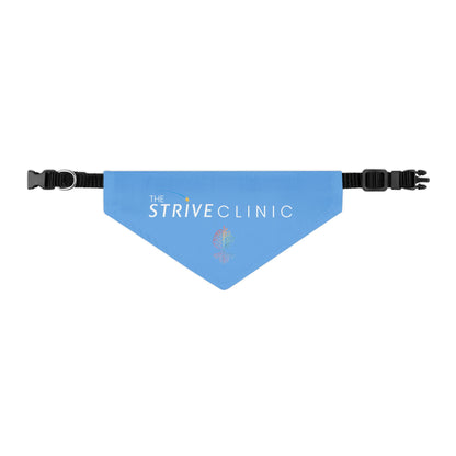 Blue Pet Bandana Collar - Strive Clinic