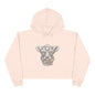 Fall Season Cow Crop Hoodie