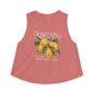 Positano Lemon Crop Top — Amalfi Coast Graphic Tank