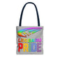 Lesbaru Pride Tote Bag, Subaru Lover, Lesbian, Reusable Bag, LGBT Rainbow Flag, LGBTQ Pride, Grocery Bag, Market Tote, Eco-Friendly