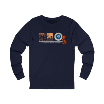 Virtual Run/Walk 5K Long Sleeve Tee — NF Strong for Sean