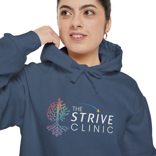Garment-Dyed Hoodie - Strive Clinic *runs small