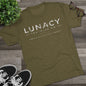 Next Level Military Green with White Front & Back