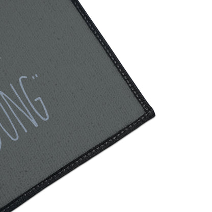 Welcome Mat Yell Ding Dong