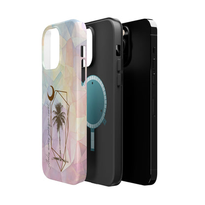 Geometric Palm phone case | Magnetic Impact-Resistant Case