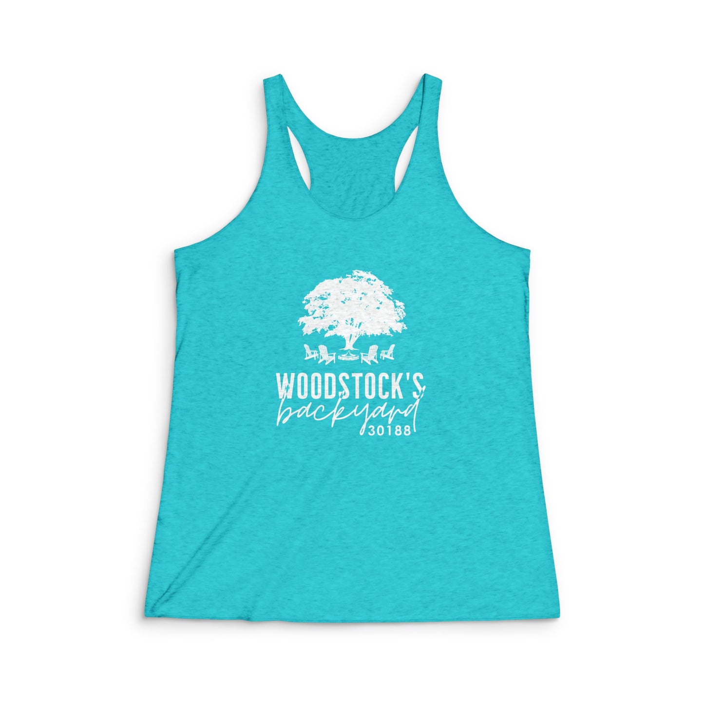 Woodstock Backyard Racerback Tank