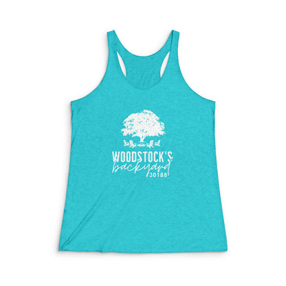 Woodstock Backyard Racerback Tank