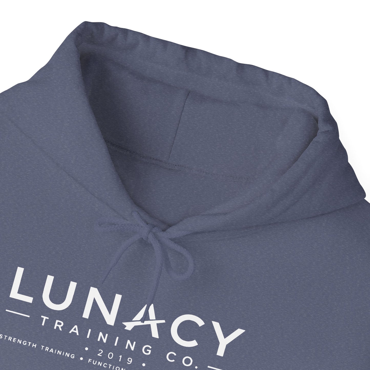 Lunacy Training Co. Logo Hoodie — Front Print