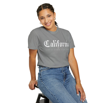California Don't Poke the Bear Garment Dyed Tee
