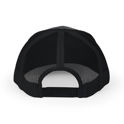 Embroidered Mesh Snapback Hat