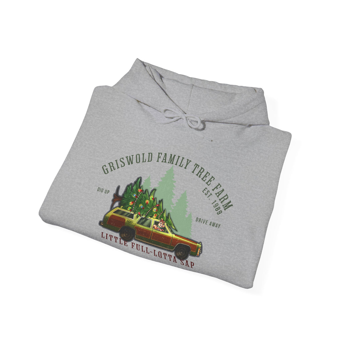 Griswold Family Tree Farm Hoodie | Griswold Christmas 80s Movie Classic