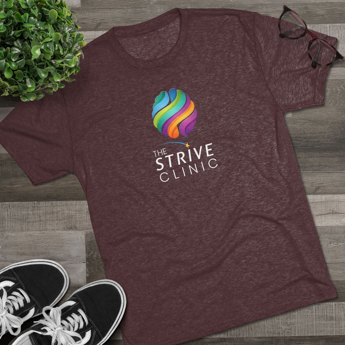Strive Clinic Brain Tee | Front Print