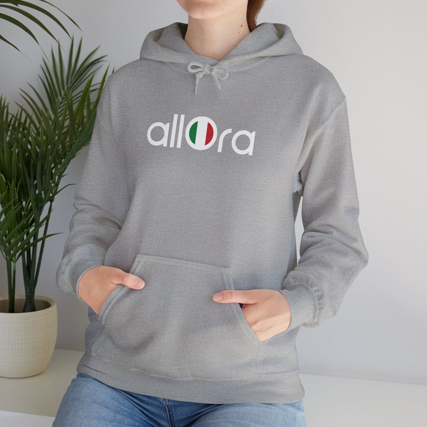 Italian Flag 'Allora' Unisex Hoodie