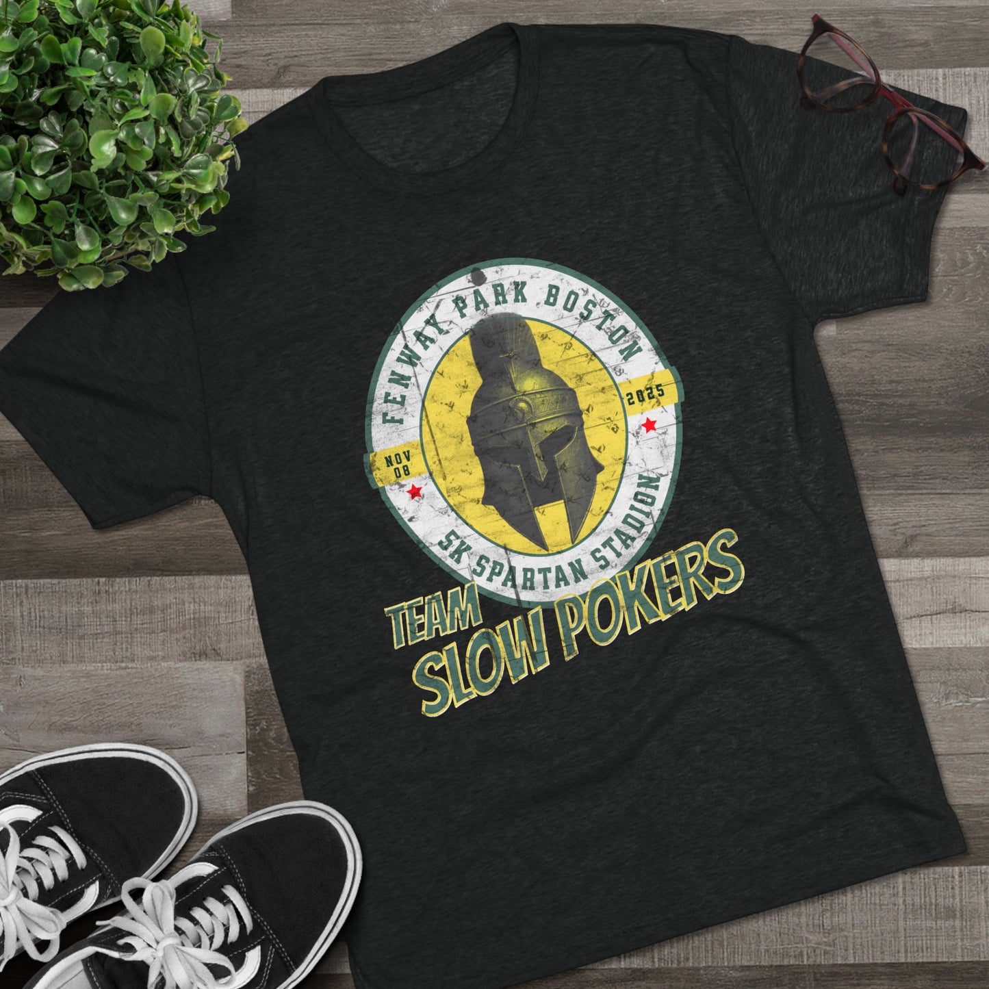 Spartan Slow Pokers Race Tee | Front Only Print